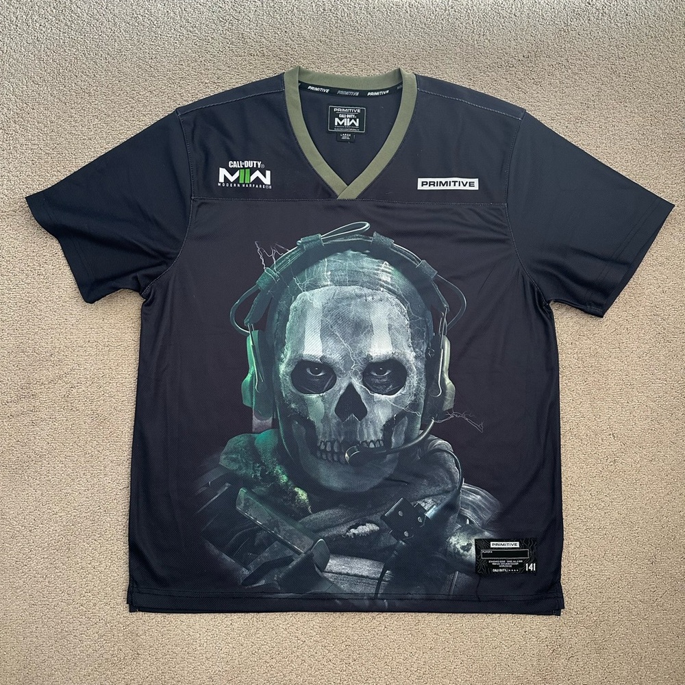 Exclusive Primitive x Call of Duty MW Jersey - Size Large